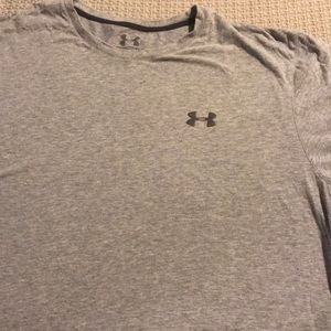 Under Armour Grey XXL Charged Cotton T Shirt
